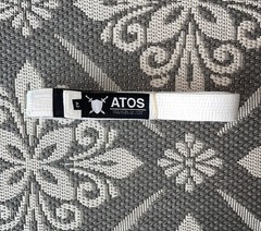 Men’s White Atos BJJ GI + Rash Guard Set Size A2