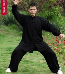Tai chi Uniform Kung fu Suit Martial arts Wing Chun Clothes 5 Colors Soft Cotton