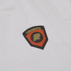 Albino & Preto Premium BJJ Gi White 450 GSM Fundamental Limited Edition With Bag