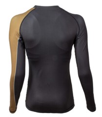 Ranked Rash Guard Long Sleeve Brown (Womens)