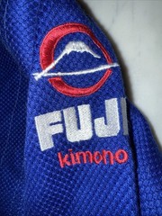 Fuji Kids Youth Childrens All Around Brazilian Jiu-Jitsu Gi BJJ Navy Blue C1
