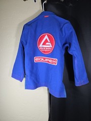 Gracie Barra Atleta BJJGi Jacket Kimono Top A0 Blue Equipe GB Edition Jiu-Jitsu