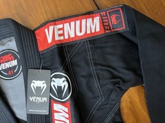 New Venum Elite 2.0 Challenger BJJ Gi Size: A1 Black