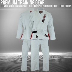Fadi BJJ Gi Brazilian Jiu Jitsu Kimono 450GSM MMA Grappling Uniform A0-A5