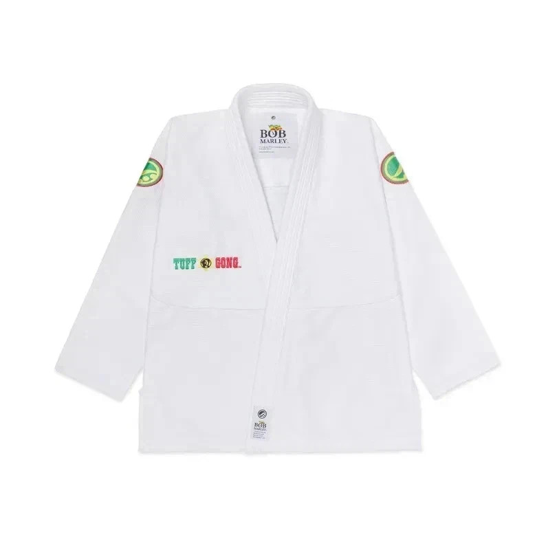 Shoyoroll Bob Marley V2 White BJJ Gi 450 GSM Jiu Jitsu Kimono with Bag
