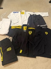 Two Zenith Jiu-Jitsu Gi’s used bjj size A1 Shirts and T-Shirt