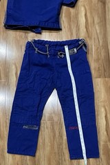 Tatami Comp SRS Blue BJJ Gi Set F2 XS Competition Jiu Jitsu Uniform Jacket Pants