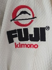 Gracie Jiu-Jitsu Fuji BJJ Gi White A3 Complete Uniform Kimono Brazil Martial Art