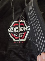 Malah black legions miami size a5 gi top shirt bjj martial arts Legions Miami