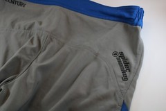 Century Spider Monkey Men’s Size 32 Brazilian Ju Jitsu Shorts Gray Blue
