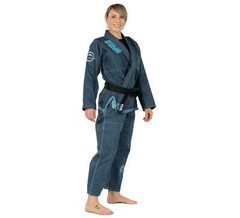 Fuji Submit Everyone Supraito Womens Brazilian Jiu-Jitsu BJJ Gi – Teal Blue