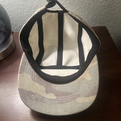 SUPREME Washed Out Twill Camo Camp Cap SS19