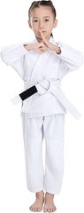 BJJ GI, Youth IBJJF Unisex Students Brazilian Jiujitsu Gi kimono White Sz M1