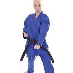 Tiger Claw Lightweight Student Tae Kwon Do Uniform TKD Gi – Blue