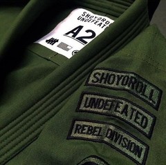 Shoyoroll Undefeated Batch 31 UND Olive Green BJJ Gi Kimono 450 GSM With Bag
