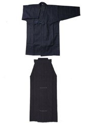 Japan Kendo Laido Aikido Hapkido Hakama Martial Arts Uniform Kimono Dobok Blue