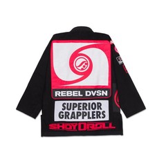 Shoyoroll BATCH 24 FEDERATION V4 ” BRAND NEW” BLACK 450GSM BJJ KIMONOS WITH BAG