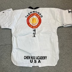 Martial Arts Taekwondo Karate Uniform Adult Size 3 White Chen Huu Academy New