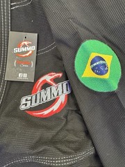 Summo Sports SUMPTER BRAZILIAN JIU JITSU Gi BLACK w/ white belt A2H