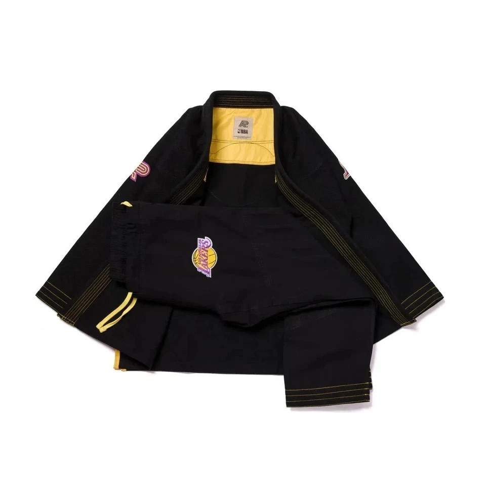 Black Basketball Albino BJJ Gi Kimono 450GSM | Premium Brazilian Jiu Jitsu Uni