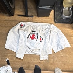 Caique Jiu-Jitsu Gi Uniform Set White M4 100% Cotton with Bag