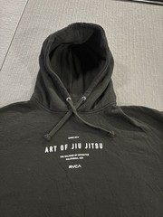 AOJ Art Of Jiu Jitsu Hoodie RVCA Bjj MMA Rare