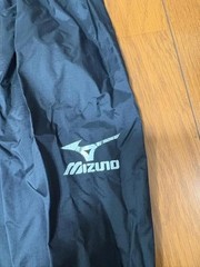 Mizuno Sauna Suit Set XL Black Gray Weight Loss Training Wear Japan Used
