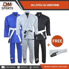 DXM SPORTS BJJ Jiu Jitsu Gi Brazilian Jiu Jitsu Shoyoroll Cut MMA Uniform Adult