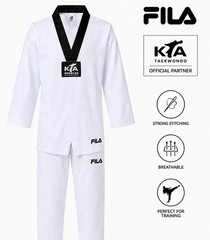 (New Model) FILA Taekwondo Ultra Light KTA Dan Dobok Uniform