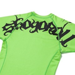 Shoyoroll Tribal Rash Guard LS Short Set Bjj Uniform Jiu Jitsu (Green) American