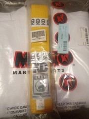 Macho Martial Arts Taiwan Doe Uniform Size 00 / 130 And KD Elite Rank Yellow…