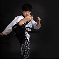 Mudoin Hunminjeongeum (Hangul) Taekwondo Korean Script Letters Open Dobok TKD