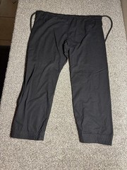 Edure Sport BJJ Gi Jiu Jitsu Uniform Set Mens A3/XL Black Martial Arts Fightwear