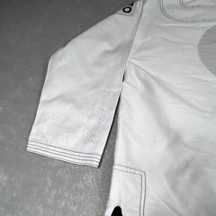 CALIXTO BJJ Brazilian Jiu-Jitsu Gi TOP ONLY Size A3 White/ Black