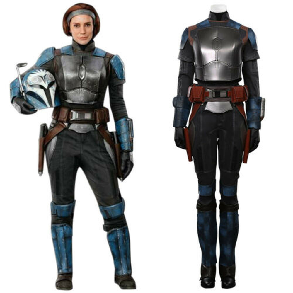The Mandalorian S2 Bo Katan Kryze Cosplay Costume Halloween Outfit；