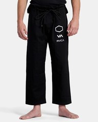 Shoyoroll RVCA X Black BRAZILIAN JIU JITSU UNIFORM 450 GSM Kimono With Bag
