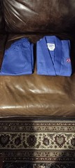 Greenhill Hill Blue Junior Judo Suit 100% Cotton Size 110cm Made In Pakistan