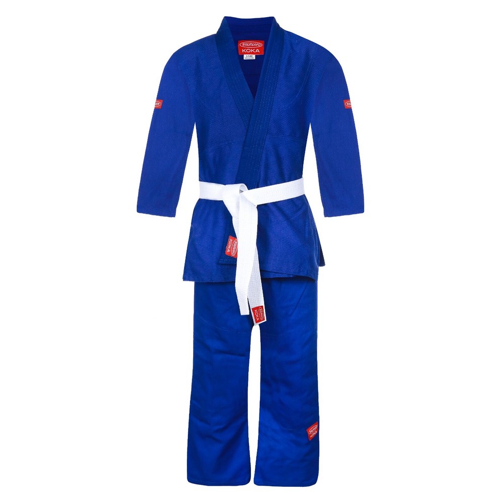 Kintayo Koka Kids Judo Gi Uniform Blue 350 gsm Size 000-2