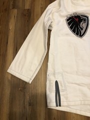 Mão Fightwear A3 Equilibrio Brazilian Jiu Jitsu Kimono A3 Top White