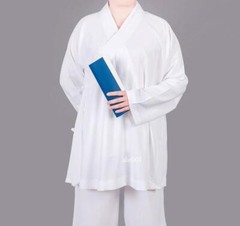 Summer Men Wudang Taoist Robes Wushu Kung Fu Tai Chi Morning Exercise Uniforms