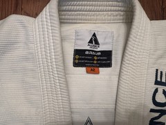 Braus Alliance Jiu-Jitsu BJJ Gi Uniform Set White Adult Unisex A2