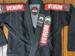 New Venum Elite 2.0 Challenger BJJ Gi Size: A1 Black