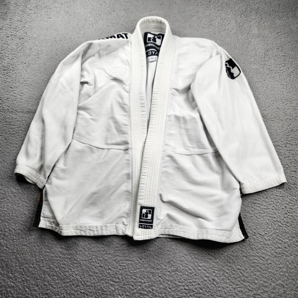 Checkmat Loyal BJJ GI Kimono Jacket Adult A1 White MMA (Jacket Only)