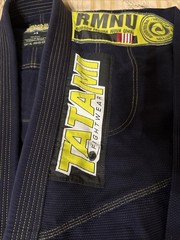 Tatami Jiu Jitsu A4 Navy Blue Jacket Pants No Belt Great Condition