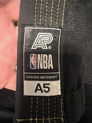 Albino and Preto A&P x NBA Lakers Black A5 Jiu Jitsu Gi.