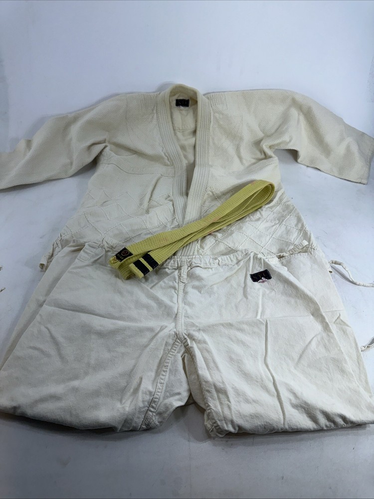 NTI KODOKAN Brand Gi Martial Arts Jacket Top Pants & Belt Uniform Set