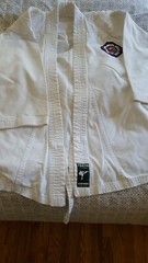 Martial Arts Uniform Tokon „Fighting Spirit” youth or Unisex size 2 + belts!