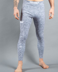 Scramble Jiu Jitsu Core Spats Compression Pants – Mens XL Grey New