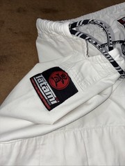 Tatami Nova Jiu Jitsu Gi Men’s Fighter Pants White Sz 40X30 Baggy MMA Wear