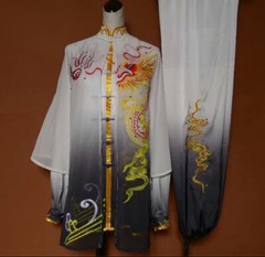 Martial Art Uniform Wushu Clothing Tai Chi Clothes Kung Fu Dress Unisex Women